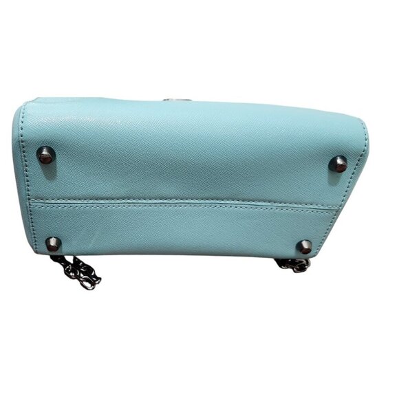 MARC JACOBS Saffiano Leather Backpack color Tiffany Blue main image 14
